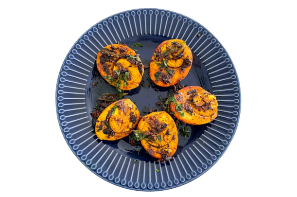 Egg Masala Fry – Egg fry item in Shimoga