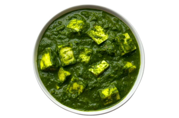 Palak Paneer – Veg item complementing our coastal menu Shimoga