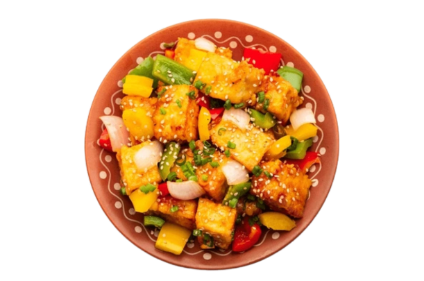 Paneer Chilli – Veg starter served with seafood dishes Shimoga